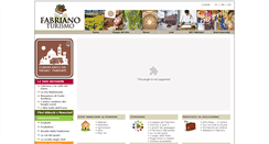 Desktop Screenshot of fabrianoturismo.it